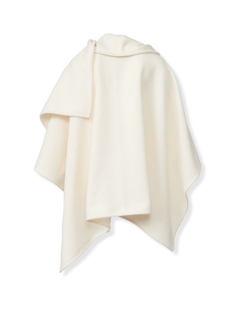 WOOL PONCHO FABIANA FILIPPI | SAD215A8840145 BURRO